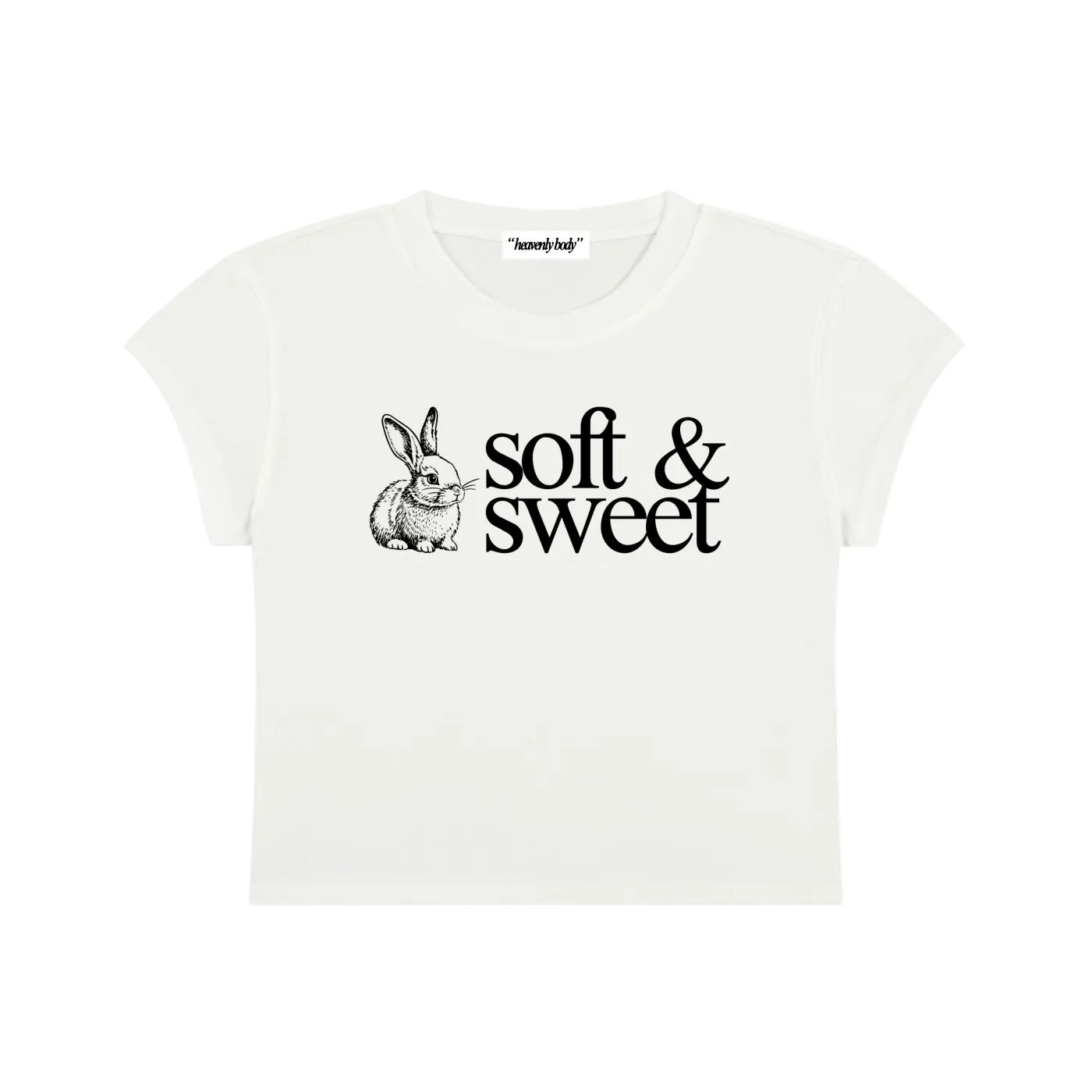 soft and sweet bunny baby tee