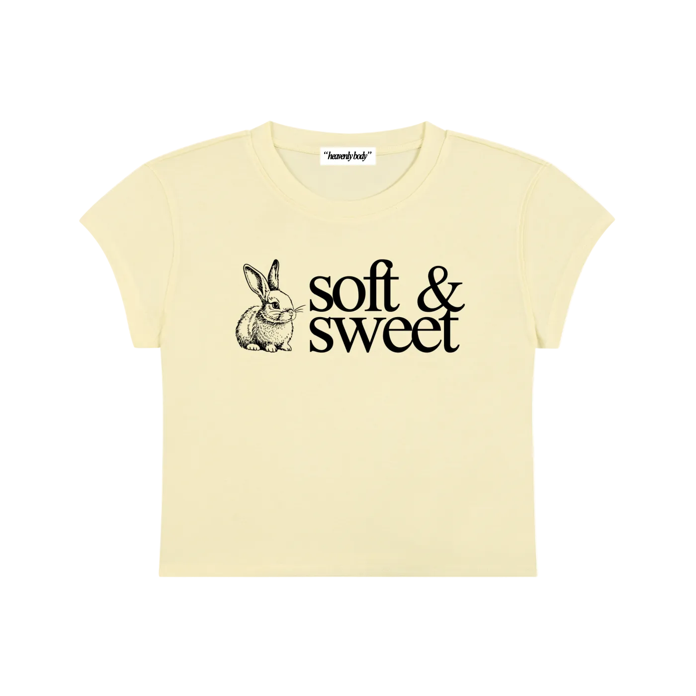 soft and sweet bunny baby tee