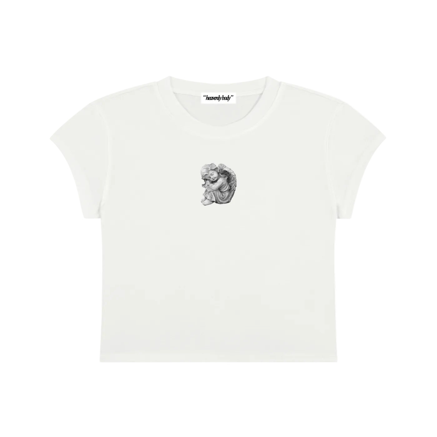 angel cherub baby tee