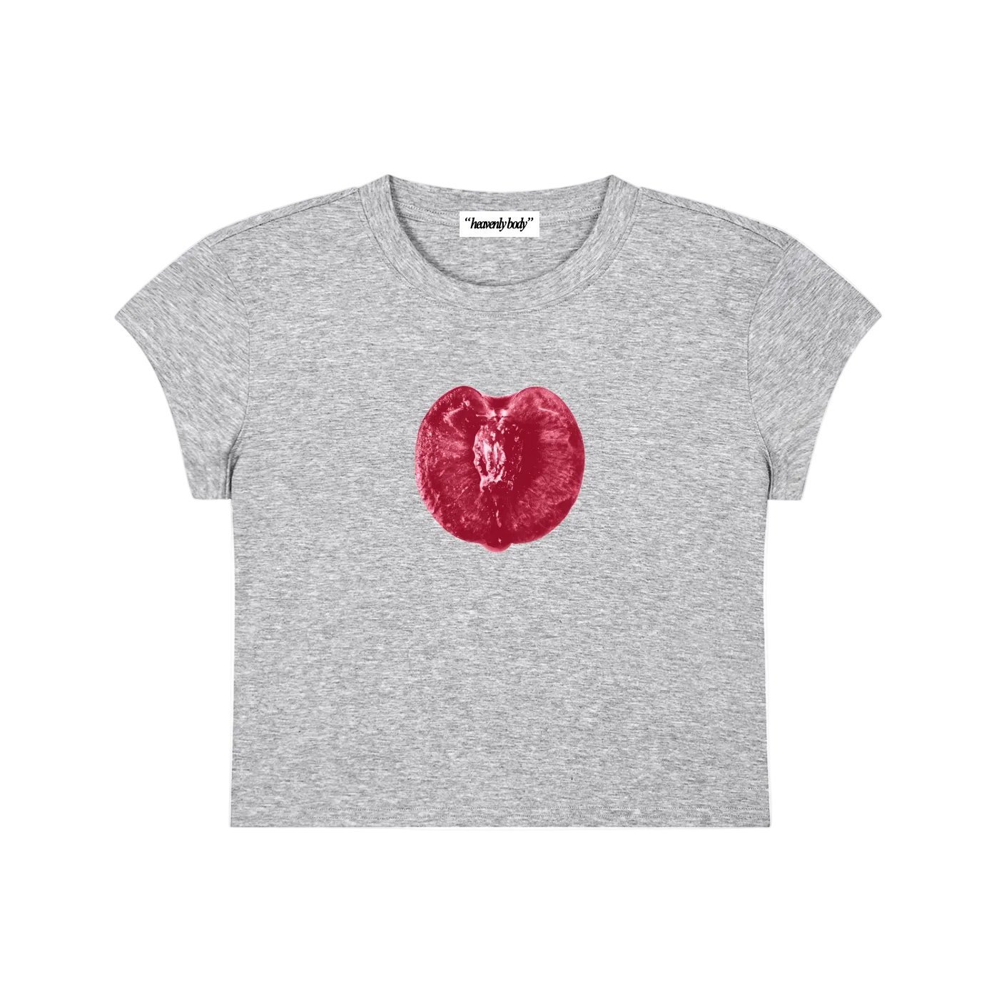 cherry slice baby tee