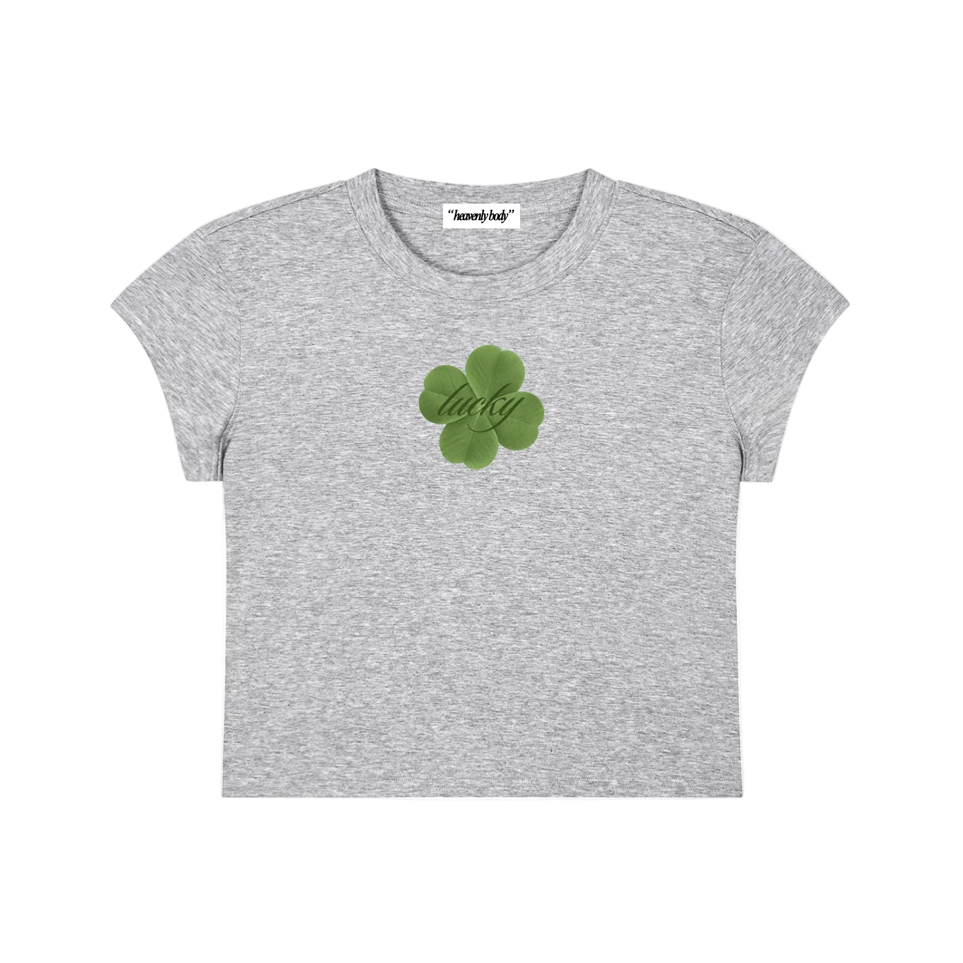lucky clover baby tee