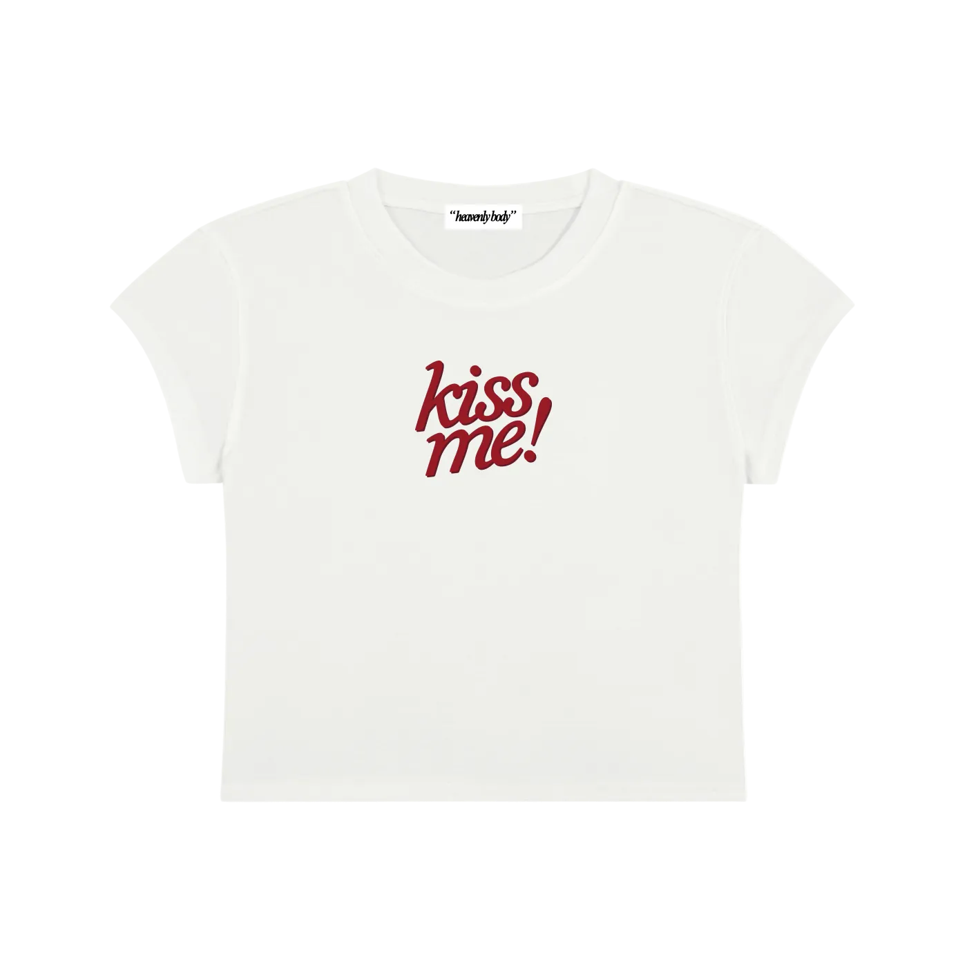 kiss me baby tee
