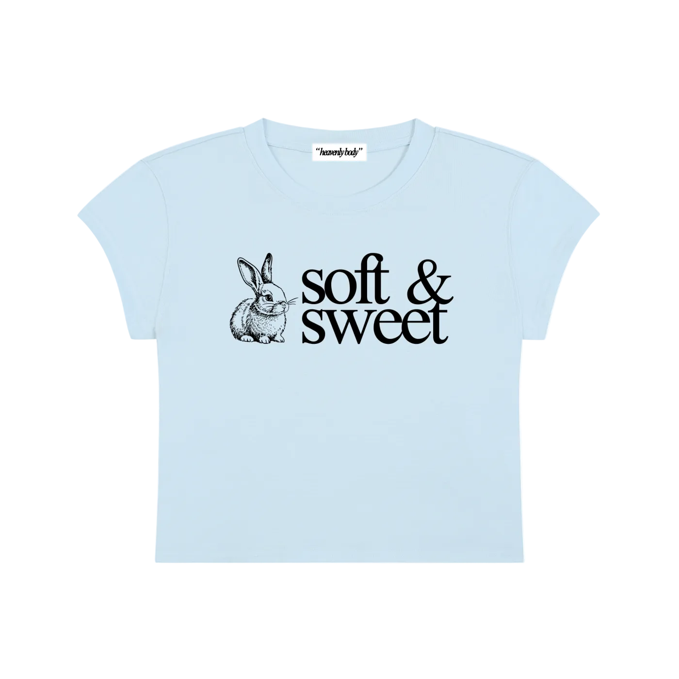 soft and sweet bunny baby tee