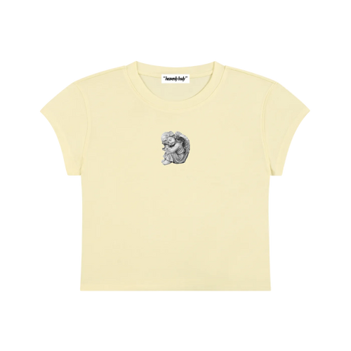angel cherub baby tee