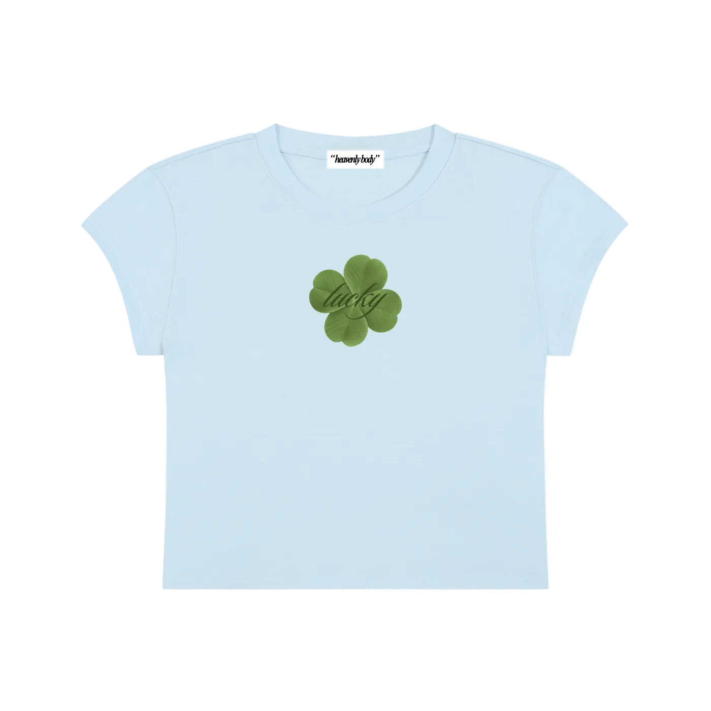 lucky clover baby tee