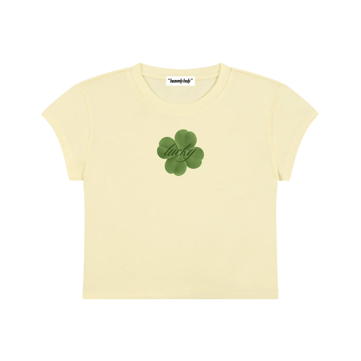 lucky clover baby tee