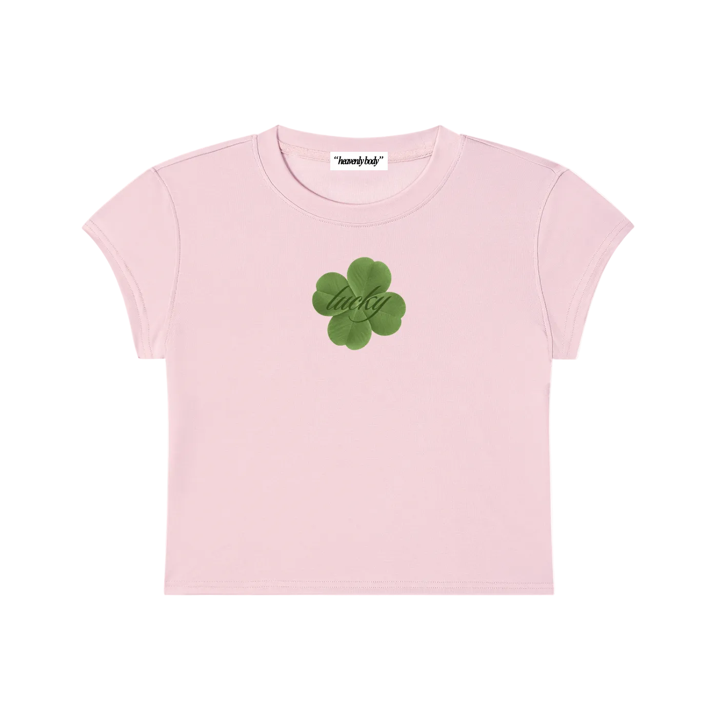 lucky clover baby tee