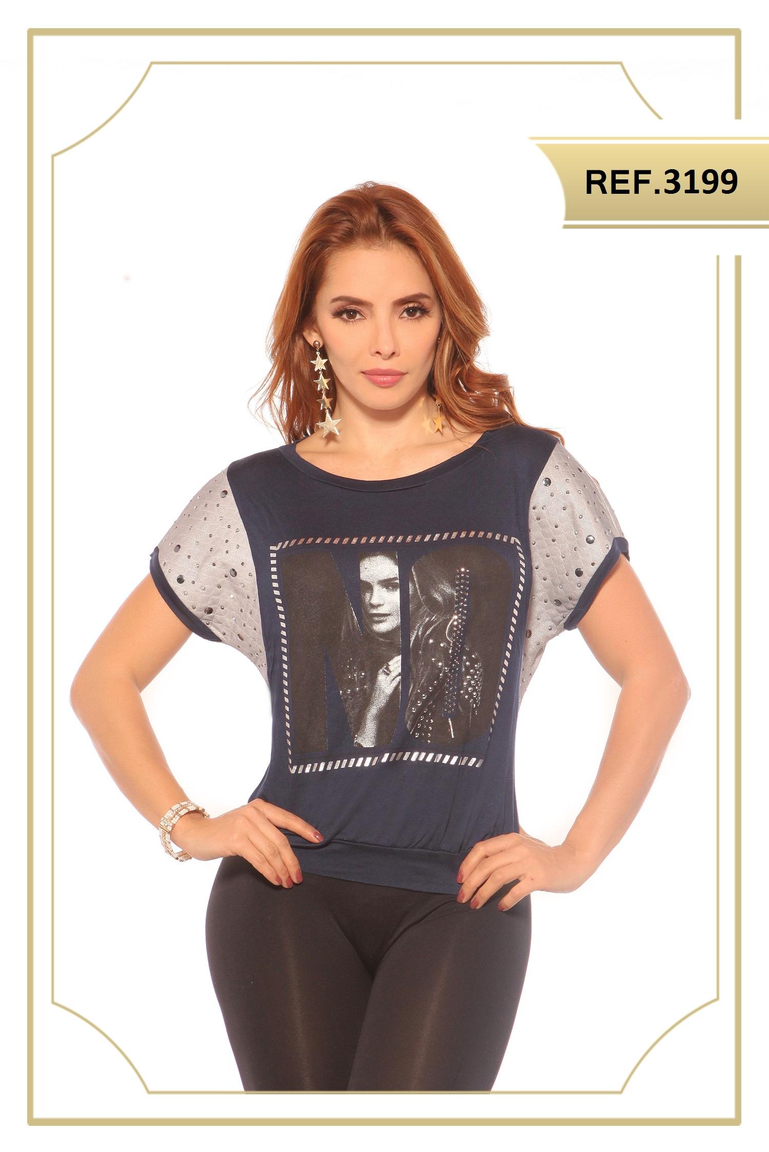 Blusa Colombiana Estampada