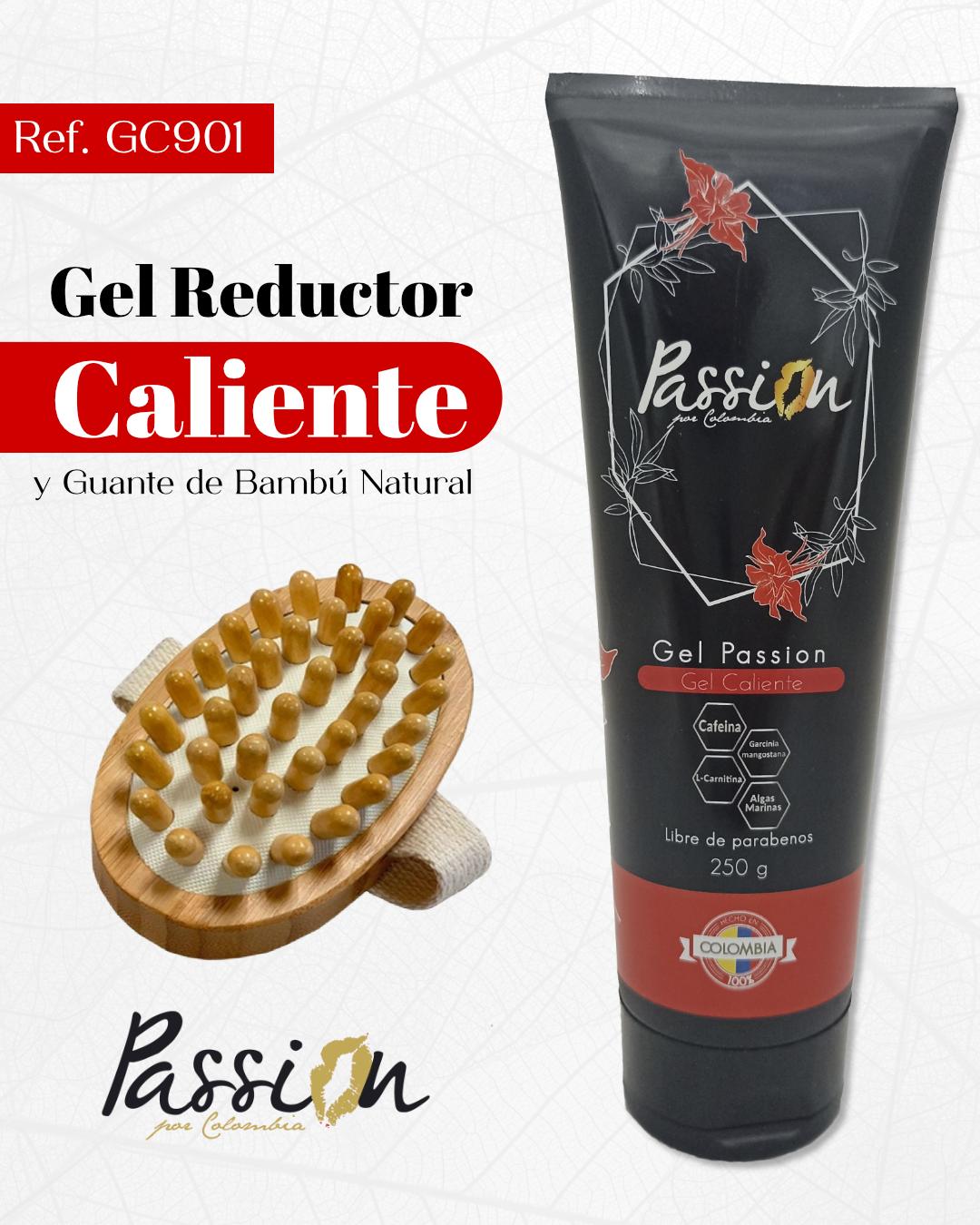 Kit GEL caliente colombiano con GUANTE de bambu